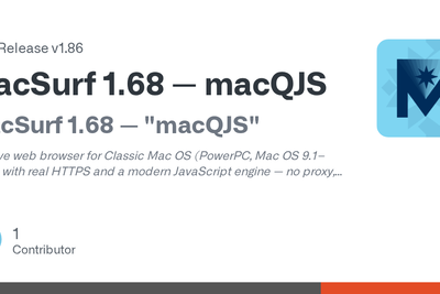 MacSurf 1.68 – NetSurf on OS 9 Released