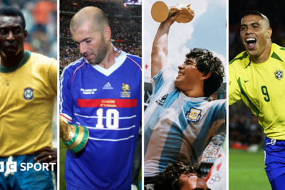 Messi, Maradona or Pele? Ranking the top 10 World Cup legends