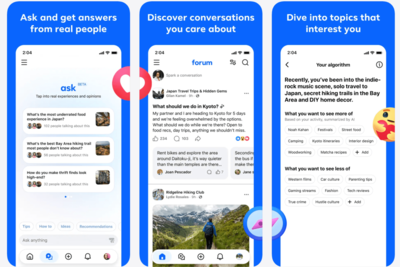 Meta quietly launches a new Reddit-like app called Forum