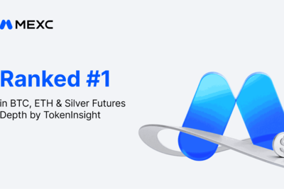MEXC Ranks No. 1 in Near-Touch BTC, ETH and Silver Futures Depth, TokenInsight’s July Liquidity Report Shows