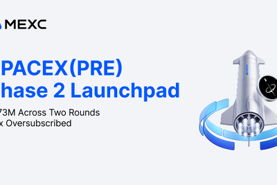 MEXC SPACEX(PRE) Launchpad Subscriptions Exceed $173M Across Two Phases