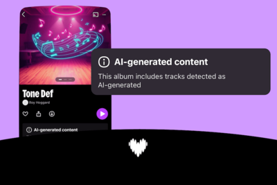 Music streamer Deezer says more than 50% of daily uploads are AI-generated