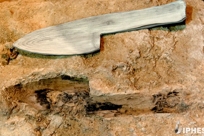 Neanderthal wooden tools from Spain found preserved in stone