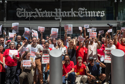 New York Times and The Athletic workers demand company scrap Kalshi deal