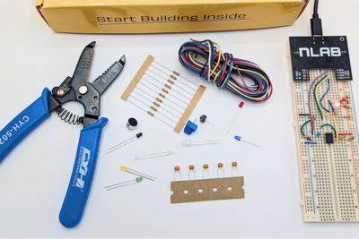 NLAB: The worlds smallest electronics lab