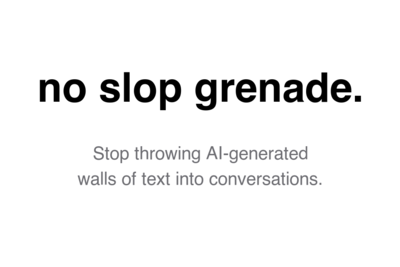 No Slop Grenade