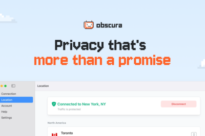 Obscura: The first VPN that can't log your activity