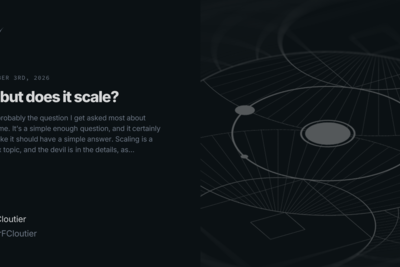 Ok, but Does It Scale?
