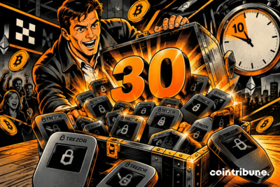 OKX x Cointribune: 30 Trezor Wallets to Win Until October 10