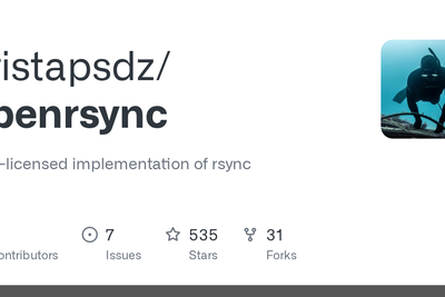 Openrsync: An implementation of rsync, by the OpenBSD team