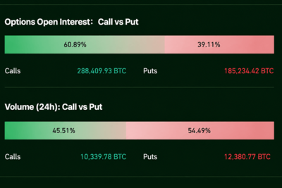 Options Bets Turn Defensive Ahead of a Bitcoin Price Showdown