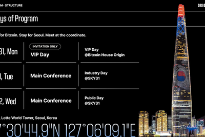 OriginX Brings Bitcoin Leaders From 22 Countries and More Than 70 Partners to Seoul for ORIGIN SEOUL 2026