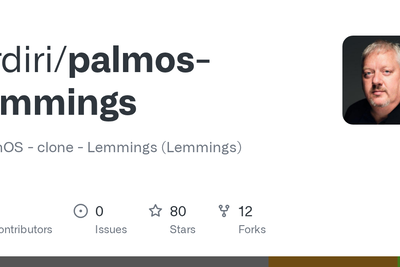 PalmOS Lemmings by Aaron Ardiri