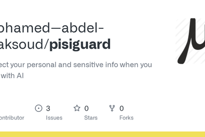 PISIGuard: Protect your personal and sensitive info when you chat with AI