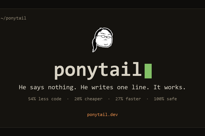 Ponytail: Lazy Senior Engineer Skill