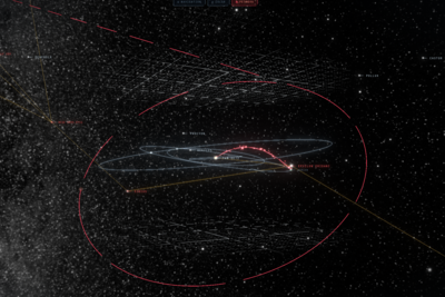 Project Hail Mary – Stellar Navigation Chart