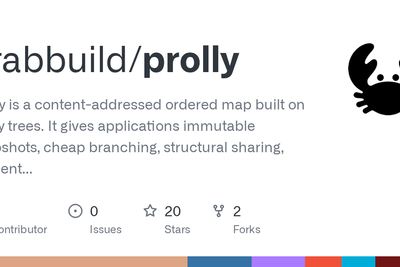 Prolly: A content-addressed ordered map built on prolly trees