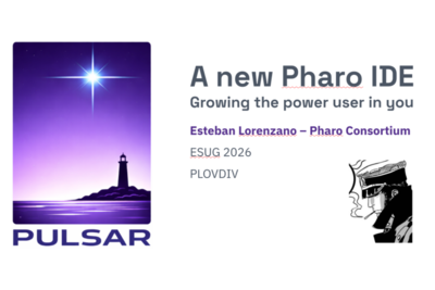 Pulsar at ESUG 2026 (new Smalltalk IDE)