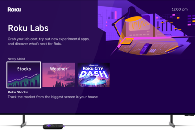 Roku’s new Labs hub brings experimental apps to the big screen