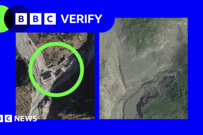 Satellite images reveal scale of flood devastation in Nepal villages