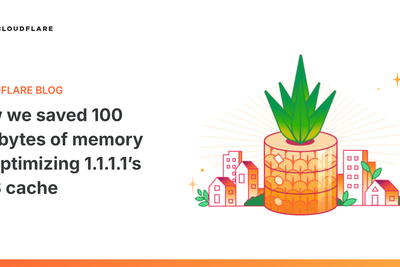 Saving 100 terabytes of memory by optimizing 1.1.1.1's DNS cache