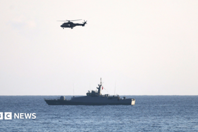 Search continues for 18 passengers after ferry capsized in northern Cyprus