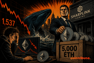 Sharplink buys 5,000 ETH as Ethereum hits 2026 low