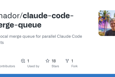 Show HN: A local merge queue for parallel Claude Code agents