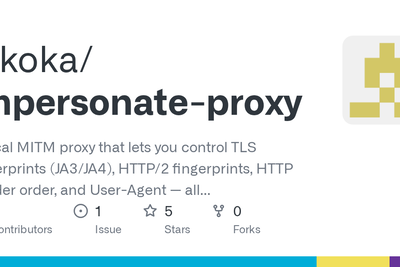 Show HN: A local MitM proxy to control TLS fingerprints