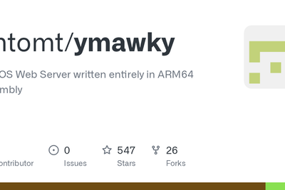 Show HN: A pure ARM64 Assembly web server, now on Linux with CGI for no reason
