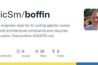 Show HN: Boffin – Staff-engineer layer for AI coding agents