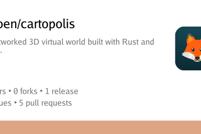 Show HN: Cartopolis, interactive globe-sized 3D world
