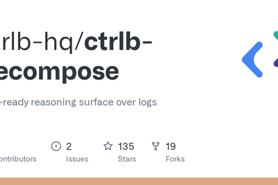 Show HN: Ctrlb-decompose: Strip the noise from logs before sending to LLMs