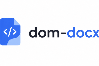 Show HN: DOM-docx – HTML to native, editable Word docs (MIT)