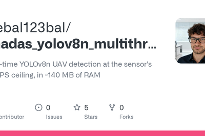 Show HN: Dual YOLOv8n UAV Detection on RK3588S at 42 FPS Using NPU