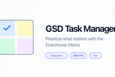 Show HN: GSD Task Manager – an MCP server that gives your AI agent a task list