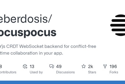 Show HN: Hocuspocus 4 – self-hosted Yjs collaboration backend