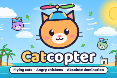 Show HN: I built a multiplayer game where you're an aerial fighter cat
