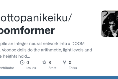 Show HN: I Turned DOOM into a Transformer