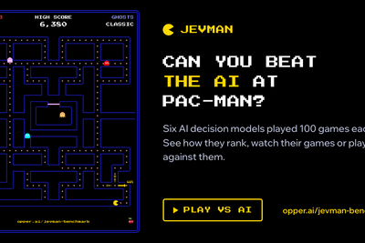 Show HN: Jevman – AI decision models play Pac-Man