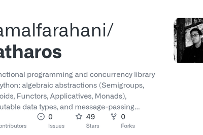 Show HN: Katharos Functional programming and CSP-style concurrency for Python