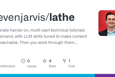 Show HN: Lathe – Use LLMs to learn a new domain, not skip past it