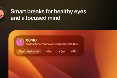 Show HN: LookAway, a Mac break reminder that knows when not to interrupt