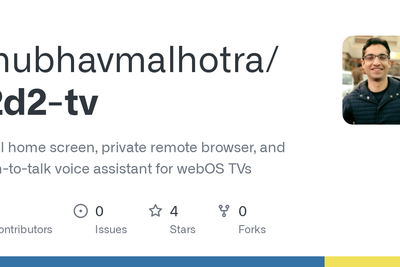 Show HN: Making a smart TV dumb and then smart