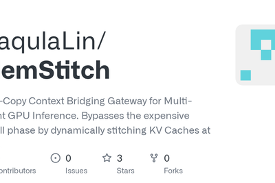 Show HN: MemStitch – Zero-copy context bridging for vLLM (25x TTFT speedup)