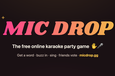 Show HN: Mic Drop, a real-time multiplayer karaoke game