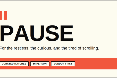 Show HN: Pause – weekly curated 1:1 coffee matches for London professionals