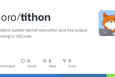 Show HN: Persistent Jupyter kernel execution and live output streaming in VSCode