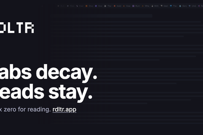 Show HN: Rdltr – Inbox zero for your reading list