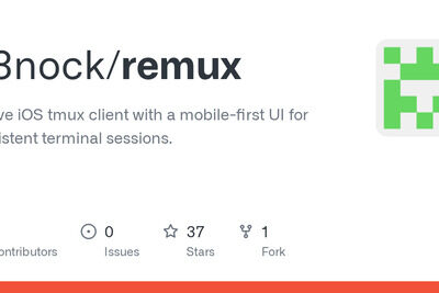 Show HN: Remux – an open-source tmux workspace designed for iPhone